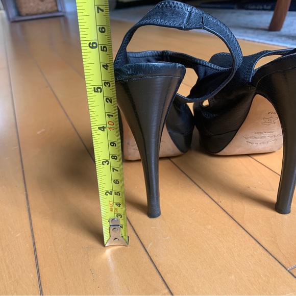Via Spiga black sling back stilettos, size 10 - Picture 11 of 11